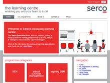 Tablet Screenshot of leadershiplearningcentre.com